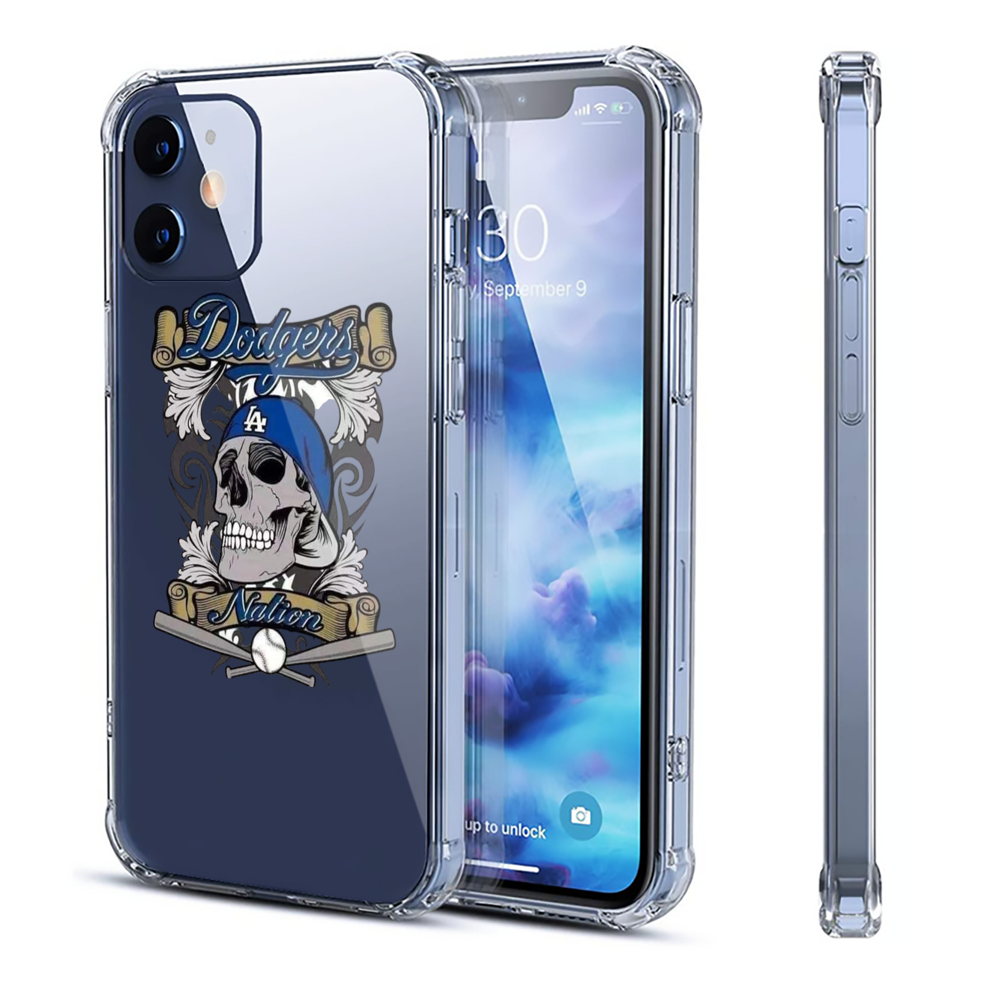  Clear IPhone 12 Case – Soft TPU With UV Print – Enhanced Drop Protection, Precise Fit, Anti-Fingerprint, Customizable Design, Scratch-Resistant, Yellow-Resistant